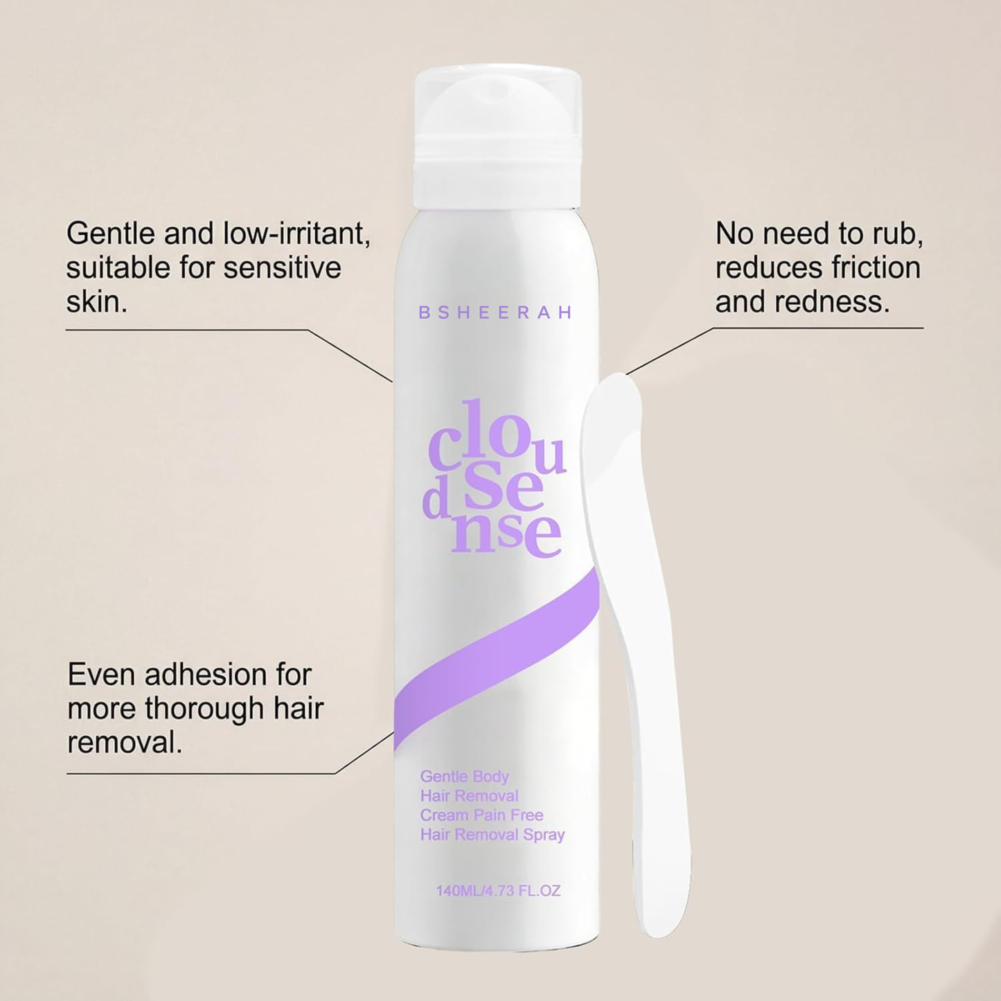 SmoothMuse™ Instant Hair Removal Foam