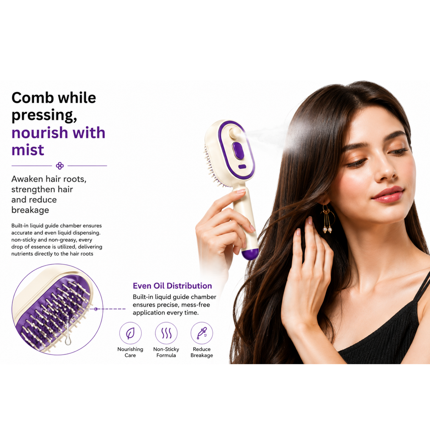 Bsheerah All in One Hair Comb