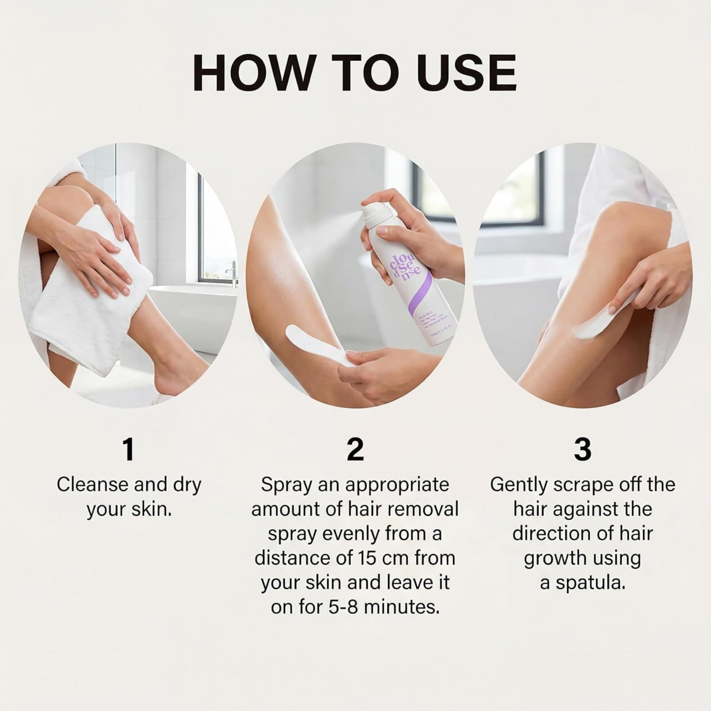 SmoothMuse™ Instant Hair Removal Foam