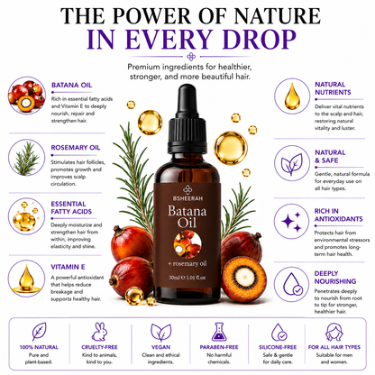 Bsheerah Batana Hair Care Oil