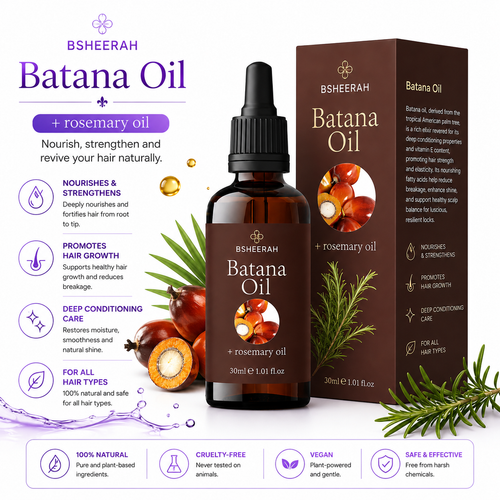 Bsheerah Batana Hair Care Oil